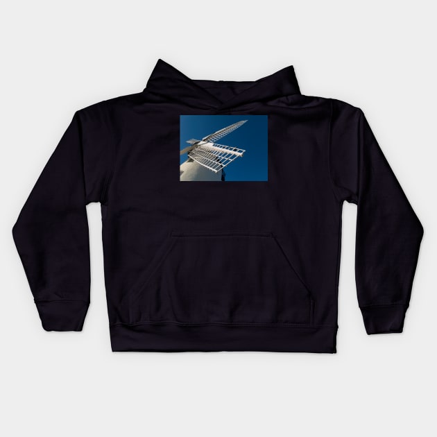 Windmill Kids Hoodie by zglenallen